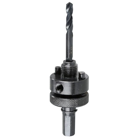 Dottie L.H. Dottie 7/16'' Hex Arbor w/ Pilot Drill 5/8''-18 Thread Size V45P